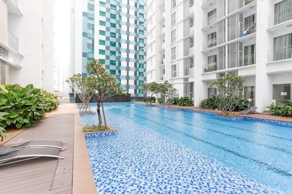ไฟฟ์ เซนซ์ สวีท แอท เอ็ม สวีท เคแอลซีซี Apartment กัวลาลัมเปอร์ ภายนอก รูปภาพ