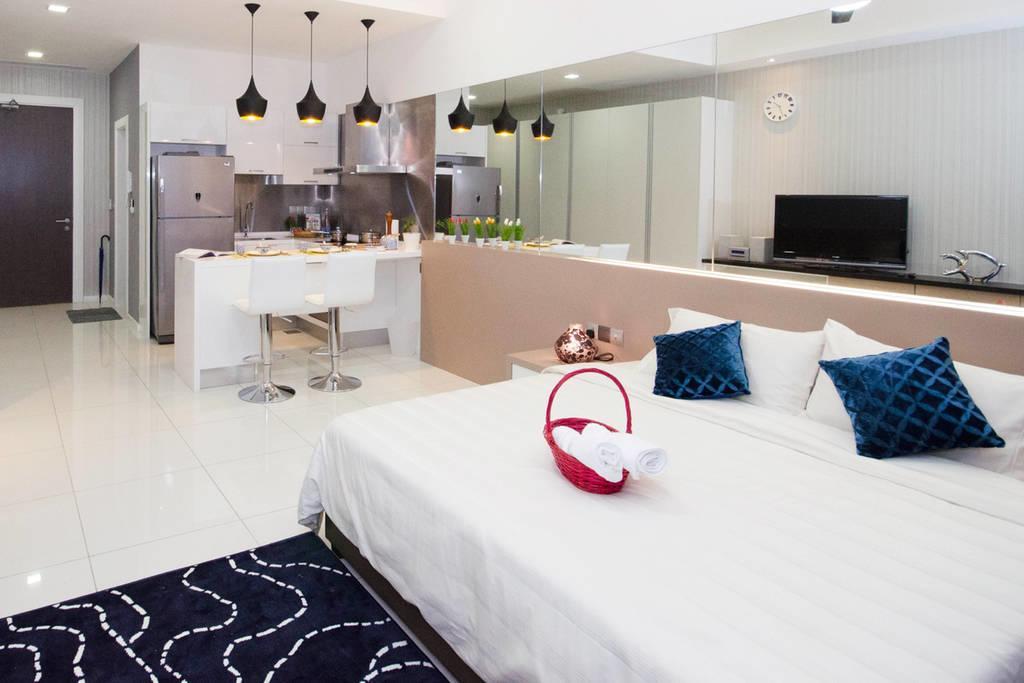 ไฟฟ์ เซนซ์ สวีท แอท เอ็ม สวีท เคแอลซีซี Apartment กัวลาลัมเปอร์ ห้อง รูปภาพ